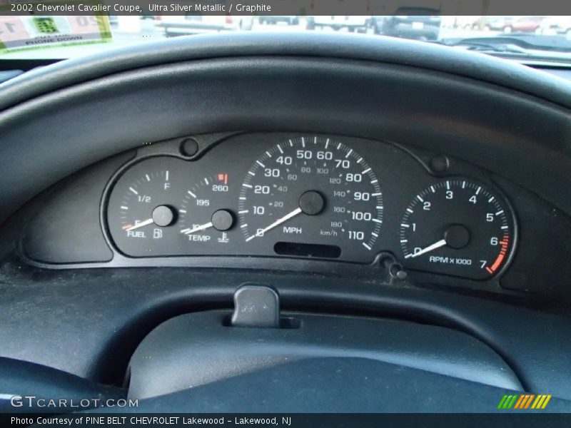  2002 Cavalier Coupe Coupe Gauges