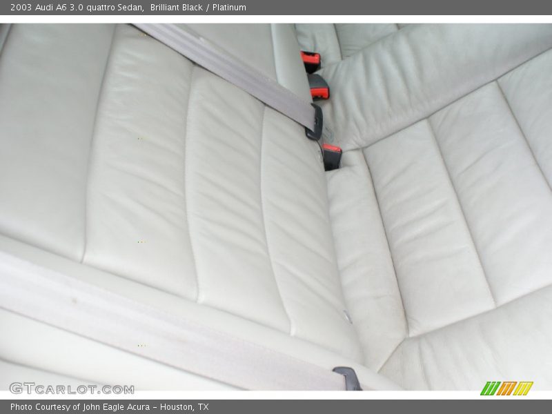 Brilliant Black / Platinum 2003 Audi A6 3.0 quattro Sedan