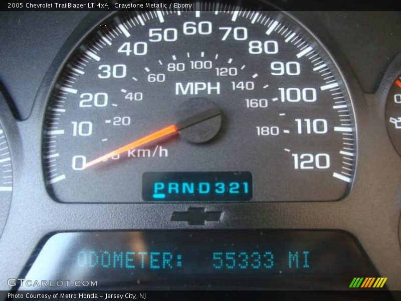 Graystone Metallic / Ebony 2005 Chevrolet TrailBlazer LT 4x4
