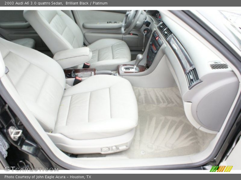  2003 A6 3.0 quattro Sedan Platinum Interior