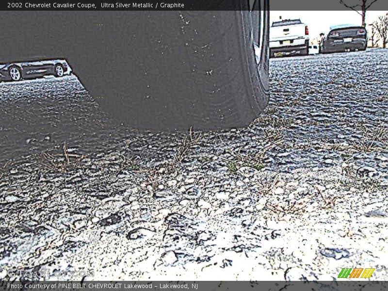 Ultra Silver Metallic / Graphite 2002 Chevrolet Cavalier Coupe