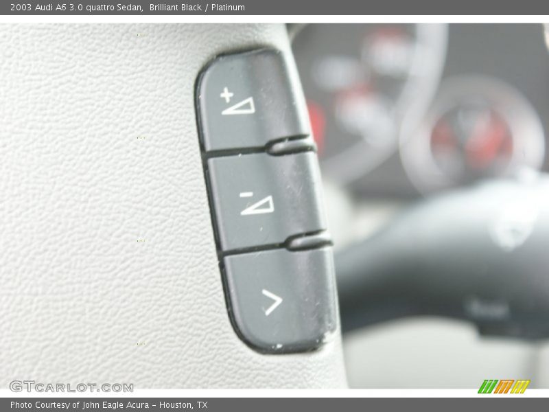Brilliant Black / Platinum 2003 Audi A6 3.0 quattro Sedan