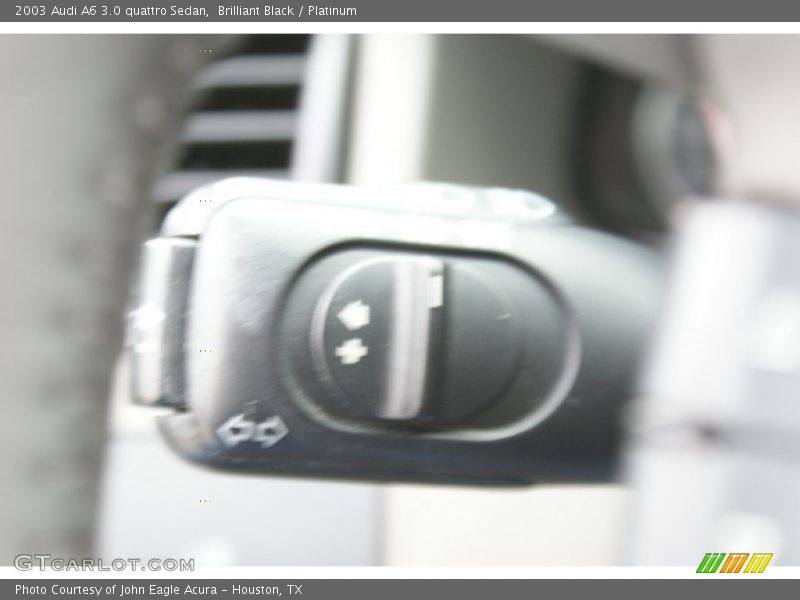 Brilliant Black / Platinum 2003 Audi A6 3.0 quattro Sedan