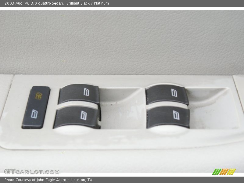 Brilliant Black / Platinum 2003 Audi A6 3.0 quattro Sedan