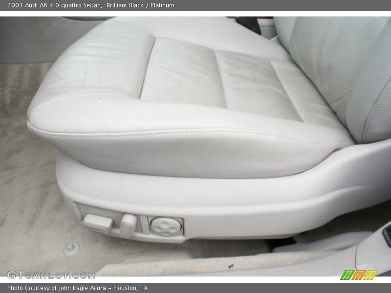 Brilliant Black / Platinum 2003 Audi A6 3.0 quattro Sedan