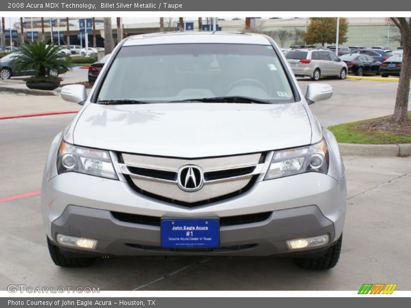 Billet Silver Metallic / Taupe 2008 Acura MDX Technology