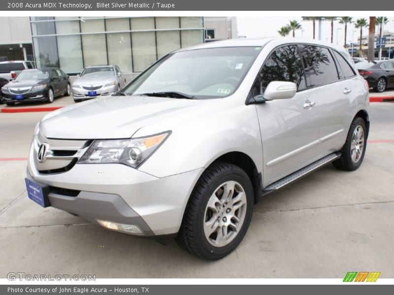 Billet Silver Metallic / Taupe 2008 Acura MDX Technology