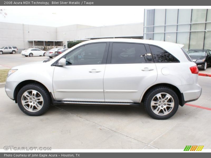 Billet Silver Metallic / Taupe 2008 Acura MDX Technology