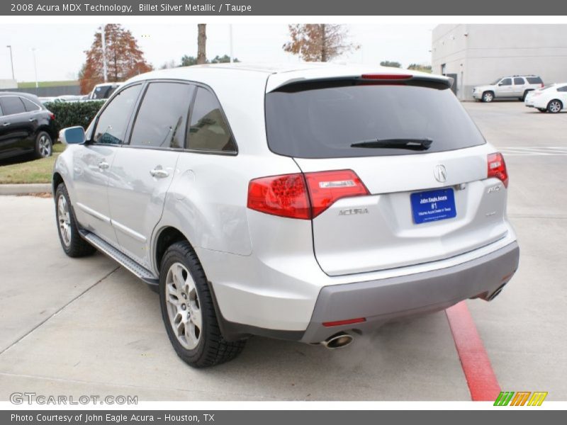 Billet Silver Metallic / Taupe 2008 Acura MDX Technology