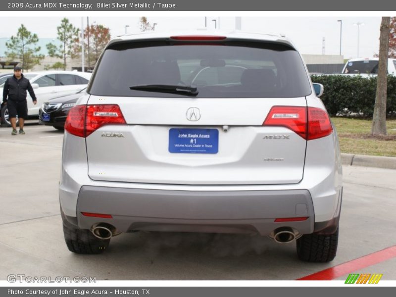 Billet Silver Metallic / Taupe 2008 Acura MDX Technology