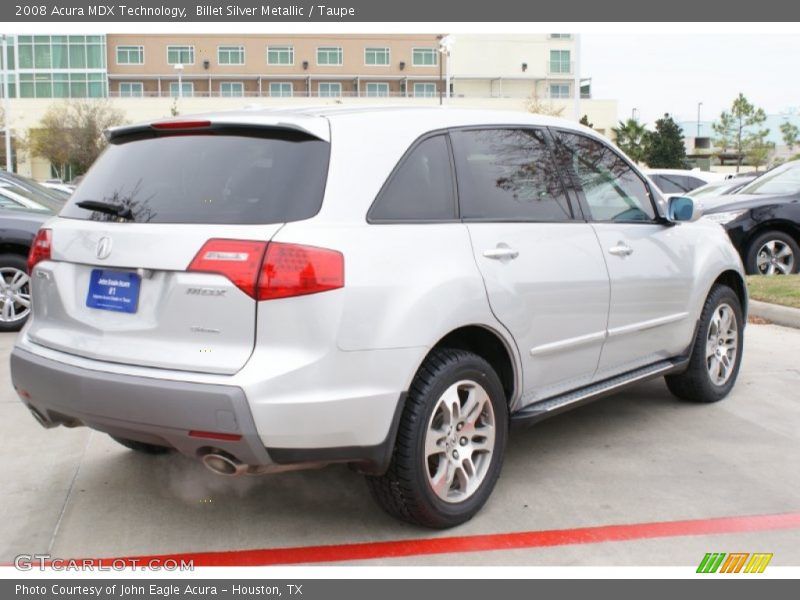 Billet Silver Metallic / Taupe 2008 Acura MDX Technology