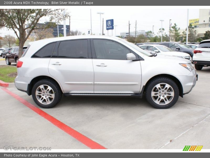 Billet Silver Metallic / Taupe 2008 Acura MDX Technology