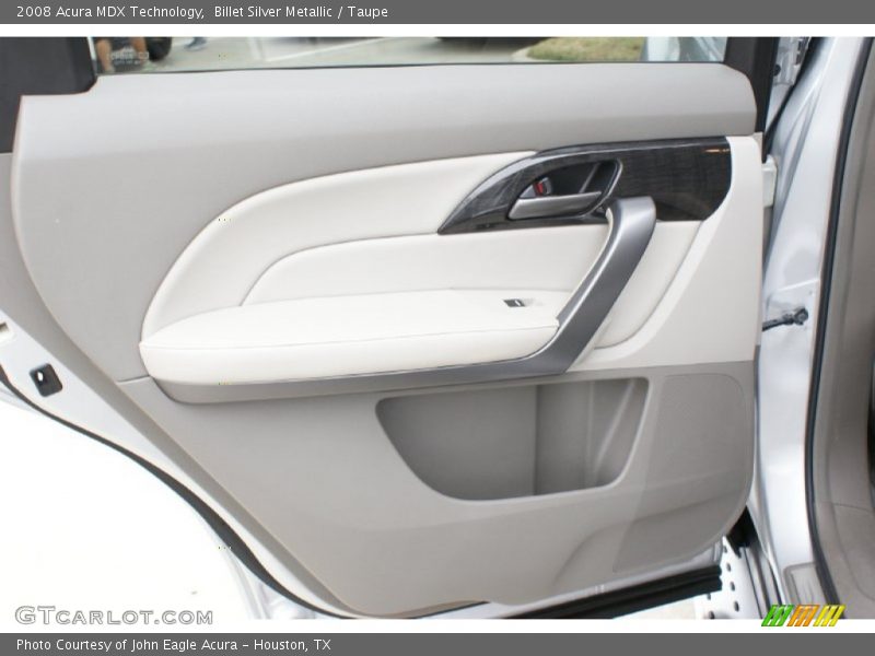 Billet Silver Metallic / Taupe 2008 Acura MDX Technology