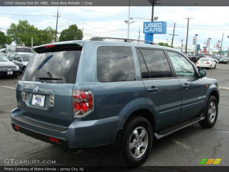 Steel Blue Metallic / Gray 2006 Honda Pilot EX 4WD