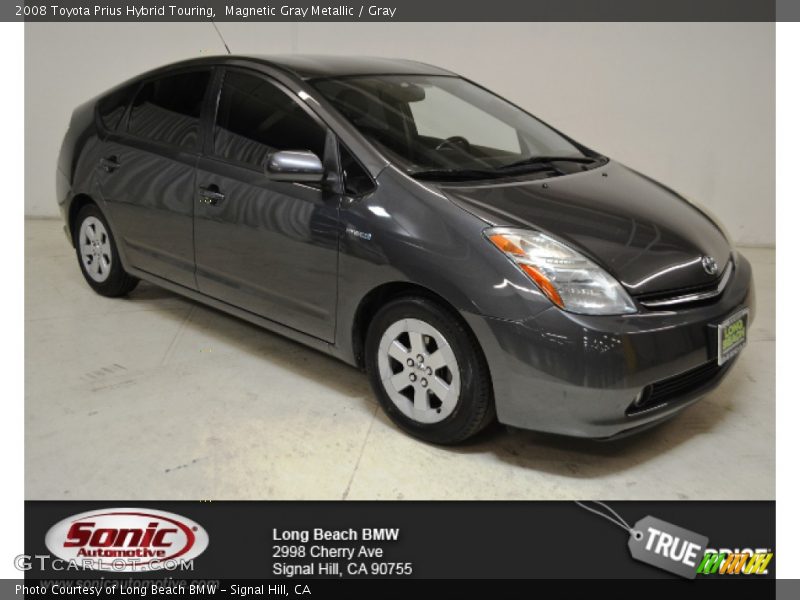 Magnetic Gray Metallic / Gray 2008 Toyota Prius Hybrid Touring