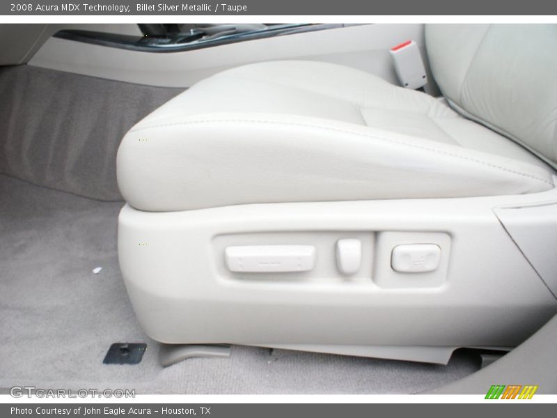 Billet Silver Metallic / Taupe 2008 Acura MDX Technology