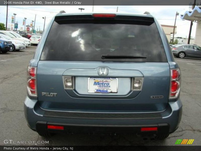 Steel Blue Metallic / Gray 2006 Honda Pilot EX 4WD