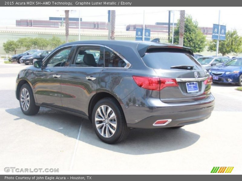 Graphite Luster Metallic / Ebony 2015 Acura MDX SH-AWD Technology