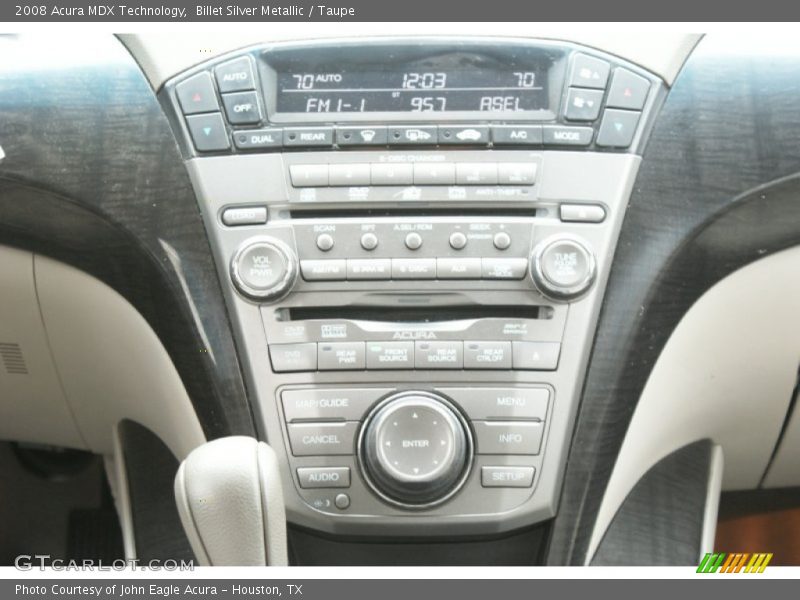 Billet Silver Metallic / Taupe 2008 Acura MDX Technology