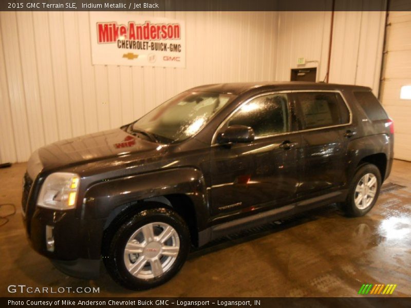 Iridium Metallic / Jet Black 2015 GMC Terrain SLE