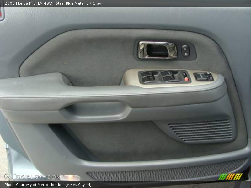 Steel Blue Metallic / Gray 2006 Honda Pilot EX 4WD