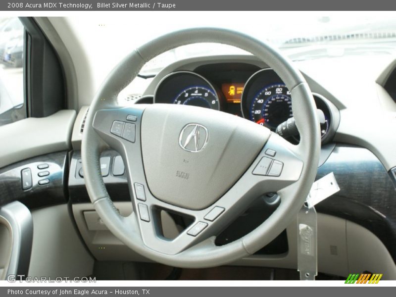 Billet Silver Metallic / Taupe 2008 Acura MDX Technology