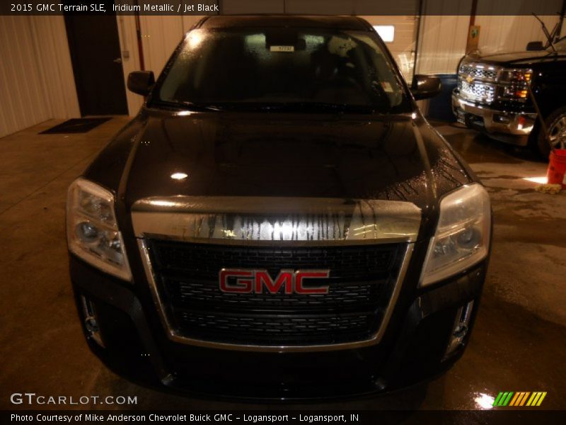 Iridium Metallic / Jet Black 2015 GMC Terrain SLE