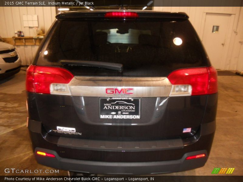 Iridium Metallic / Jet Black 2015 GMC Terrain SLE