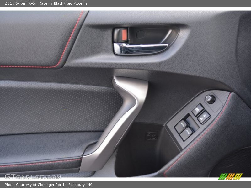 Raven / Black/Red Accents 2015 Scion FR-S