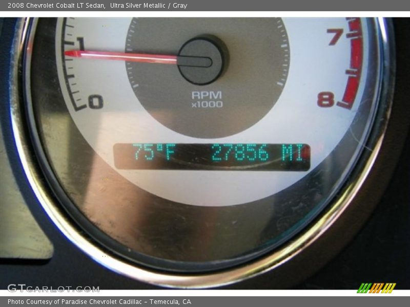 Ultra Silver Metallic / Gray 2008 Chevrolet Cobalt LT Sedan