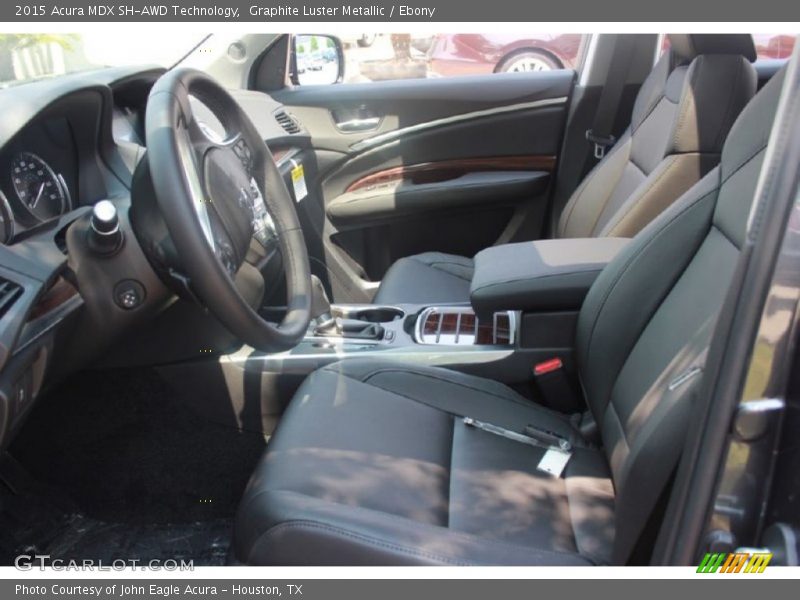 Graphite Luster Metallic / Ebony 2015 Acura MDX SH-AWD Technology