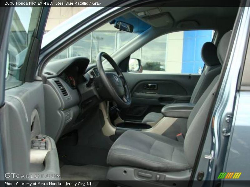 Steel Blue Metallic / Gray 2006 Honda Pilot EX 4WD