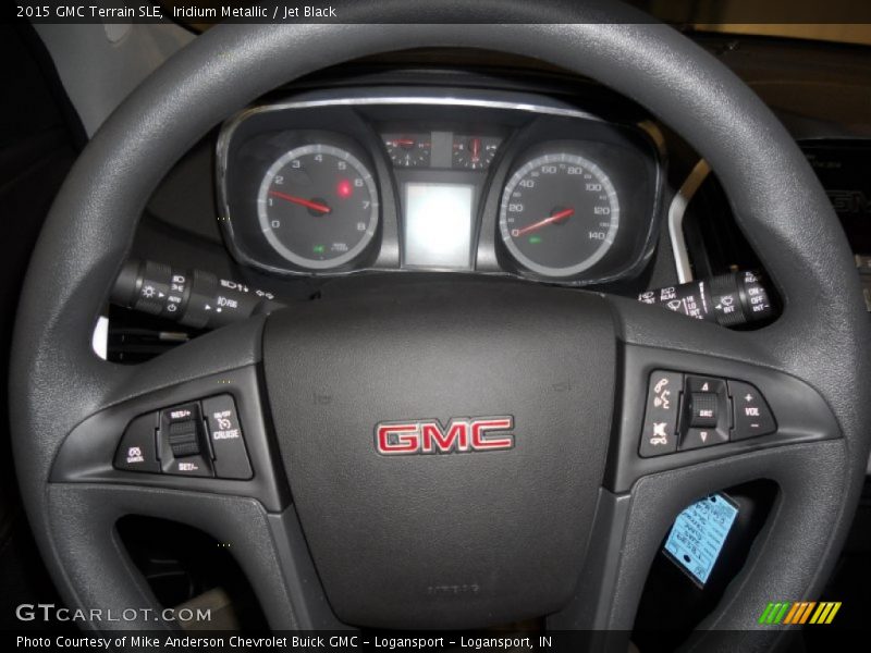 Iridium Metallic / Jet Black 2015 GMC Terrain SLE
