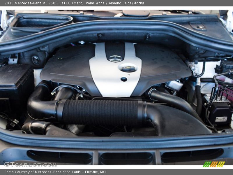 Polar White / Almond Beige/Mocha 2015 Mercedes-Benz ML 250 BlueTEC 4Matic