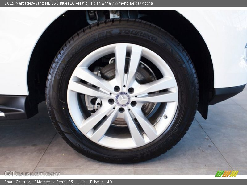 Polar White / Almond Beige/Mocha 2015 Mercedes-Benz ML 250 BlueTEC 4Matic