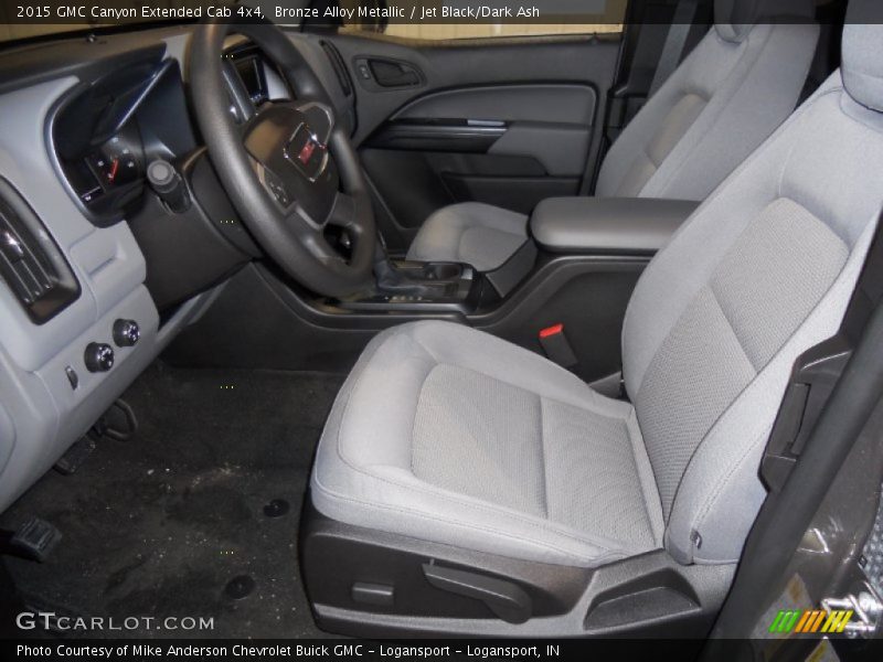 Front Seat of 2015 Canyon Extended Cab 4x4