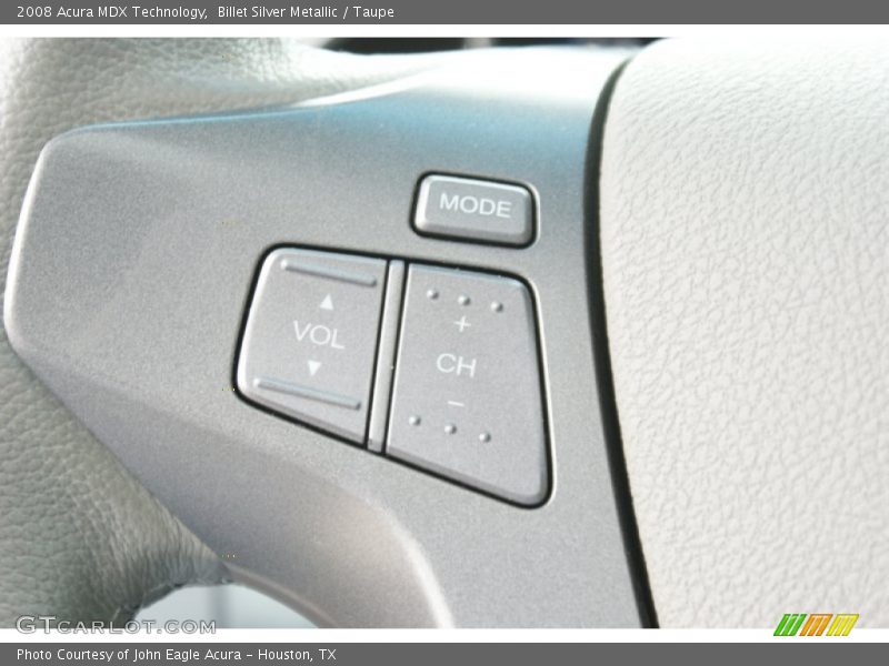 Billet Silver Metallic / Taupe 2008 Acura MDX Technology