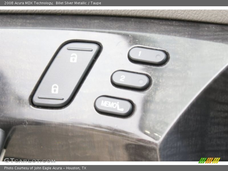 Billet Silver Metallic / Taupe 2008 Acura MDX Technology