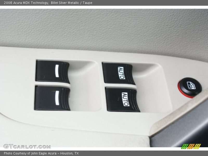 Billet Silver Metallic / Taupe 2008 Acura MDX Technology