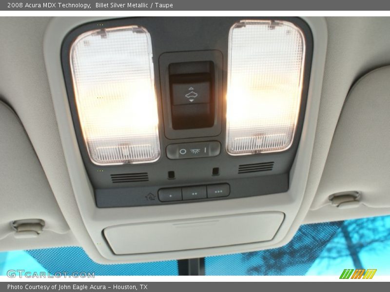 Billet Silver Metallic / Taupe 2008 Acura MDX Technology