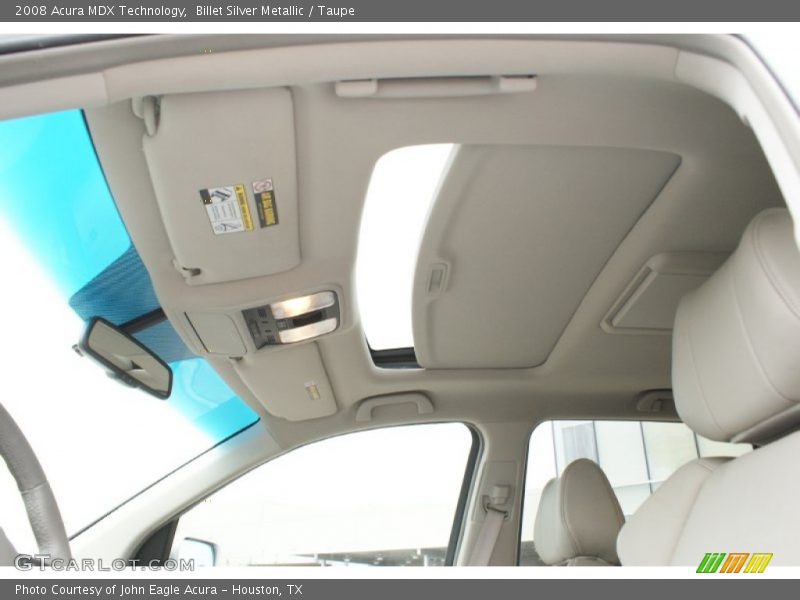 Billet Silver Metallic / Taupe 2008 Acura MDX Technology