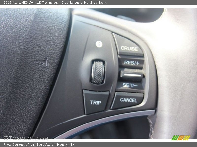 Graphite Luster Metallic / Ebony 2015 Acura MDX SH-AWD Technology