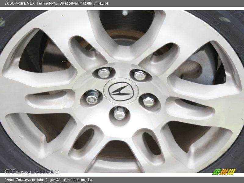 Billet Silver Metallic / Taupe 2008 Acura MDX Technology