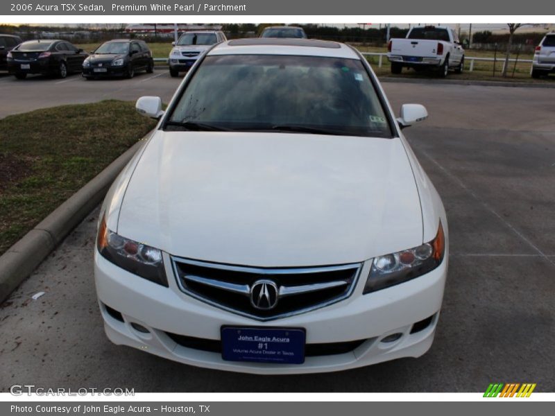 Premium White Pearl / Parchment 2006 Acura TSX Sedan