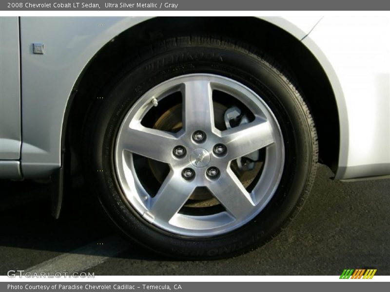 Ultra Silver Metallic / Gray 2008 Chevrolet Cobalt LT Sedan