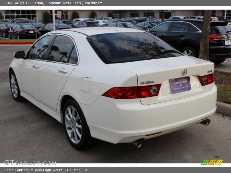 Premium White Pearl / Parchment 2006 Acura TSX Sedan