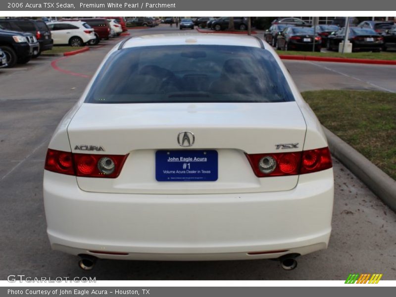 Premium White Pearl / Parchment 2006 Acura TSX Sedan