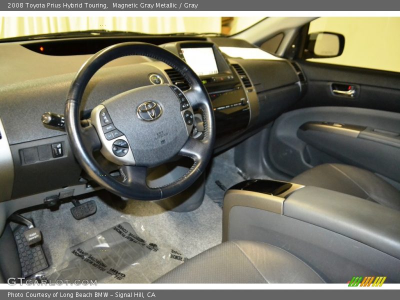 Magnetic Gray Metallic / Gray 2008 Toyota Prius Hybrid Touring