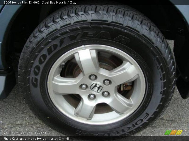 Steel Blue Metallic / Gray 2006 Honda Pilot EX 4WD