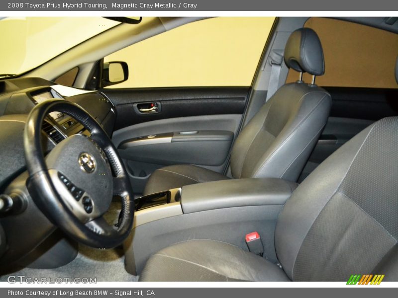 Magnetic Gray Metallic / Gray 2008 Toyota Prius Hybrid Touring